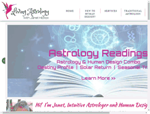 Tablet Screenshot of living-astrology.com